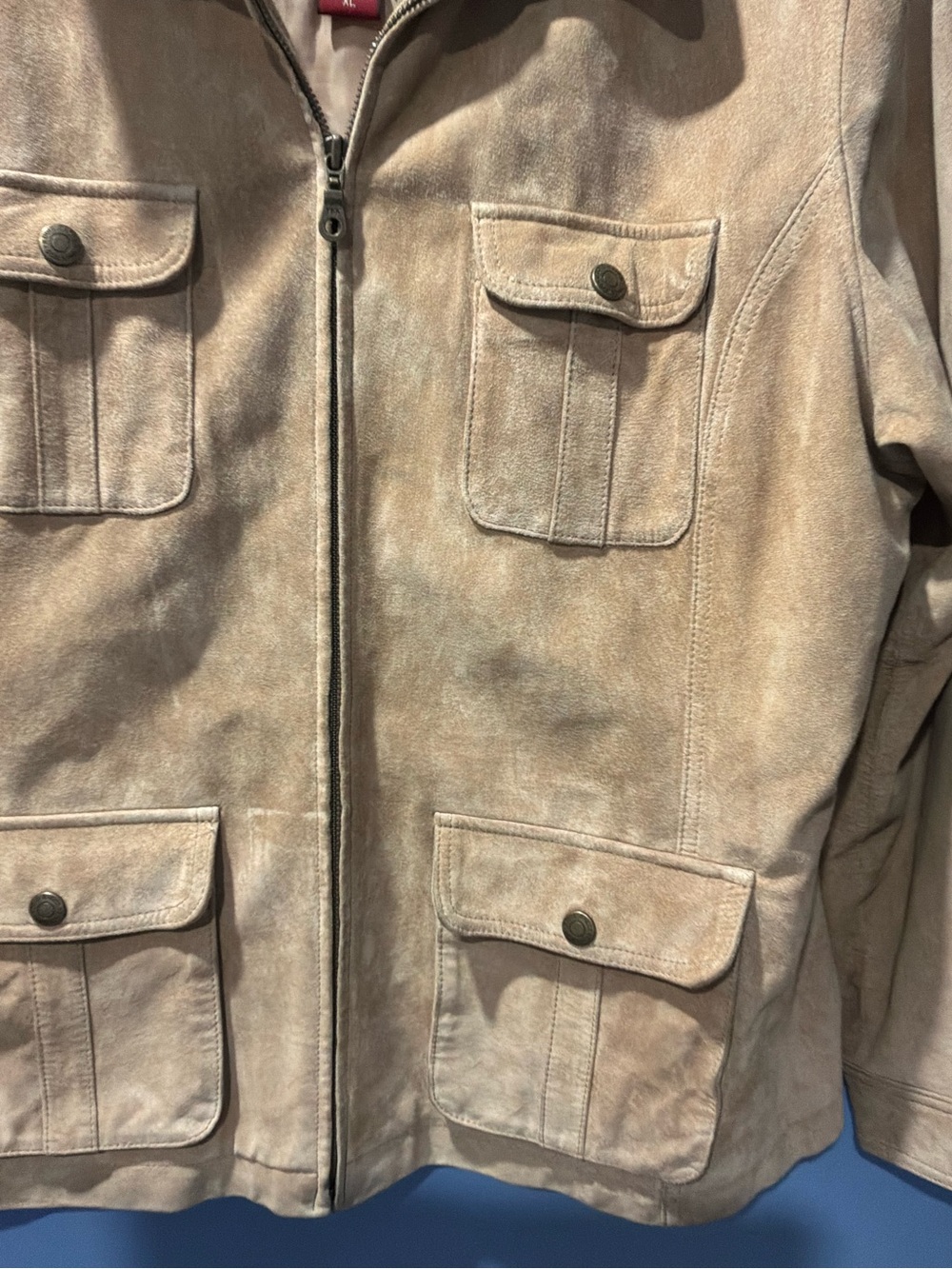 Eddie Bauer Suede Field Jacket - Picture 3 of 9